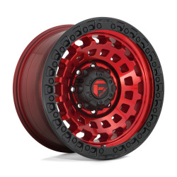 Fuel D632 ZEPHYR disk 17x9 8x165.1 125.1 ET-12, Candy red
