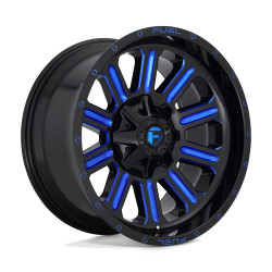 Fuel D646 HARDLINE disk 20x10 5x139.7/5x150 110.1 ET-18, Gloss black