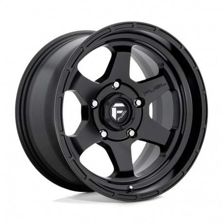 ALU disky Fuel Fuel D664 SHOK disk 17x9 6x114.3 66.06 ET1, Matte black | race-shop.sk