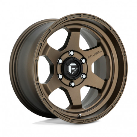 ALU disky Fuel Fuel D666 SHOK disk 17x10 6x135 87.1 ET-18, Matte bronze | race-shop.sk