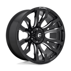Fuel D673 BLITZ disk 17x9 8x165.1 125.1 ET-12, Gloss black