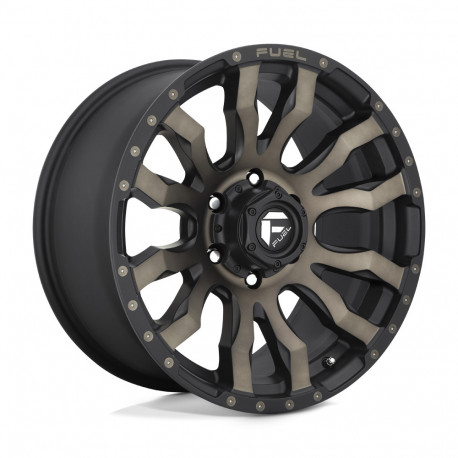 ALU disky Fuel Fuel D674 BLITZ disk 17x9 5x150 110.1 ET1, Matte black | race-shop.sk