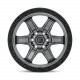 ALU disky Fuel Fuel D698 KICKER disk 17x9 6x114.3 66.06 ET12, Matte gun metal | race-shop.sk