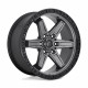 ALU disky Fuel Fuel D698 KICKER disk 20x9 6x114.3 66.06 ET20, Matte gun metal | race-shop.sk