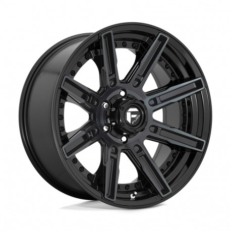 ALU disky Fuel Fuel D708 ROGUE disk 20x9 5x150 110.1 ET1, Black | race-shop.sk