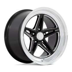 American Racing Vintage VN514 GROOVE disk 18x10 5x120.65 72.56 ET0, Gloss black