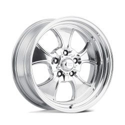 American Racing Vintage VN450 HOPSTER disk 17x8 5x114.3 72.56 ET-12, Silver