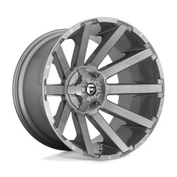 Fuel D714 CONTRA PLATINUM disk 24x14 8x170 125.1 ET-75, Gunmetal