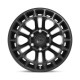 ALU disky Fuel Fuel D718 HEATER disk 20x10 6x139.7 106.1 ET-18, Matte black | race-shop.sk