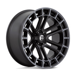 Fuel D720 HEATER disk 22x10 6x135 87.1 ET-13, Matte black
