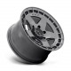 ALU disky Fuel Fuel D734 WARP disk 17x9 5x127 71.5 ET1, Matte gun metal | race-shop.sk
