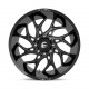 ALU disky Fuel Fuel D741 RUNNER disk 24x12 5x139.7 78.1 ET-44, Gloss black | race-shop.sk
