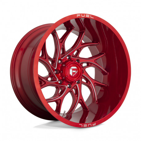ALU disky Fuel Fuel D742 RUNNER disk 22x8.25 8x210 154.3 ET105, Candy red | race-shop.sk