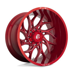 Fuel D742 RUNNER disk 24x12 6x135 87.1 ET-44, Candy red