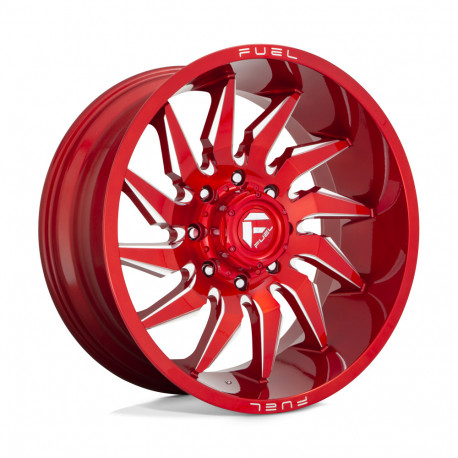 ALU disky Fuel Fuel D745 SABER disk 20x10 5x150 110.1 ET-18, Candy red | race-shop.sk