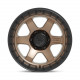ALU disky Fuel Fuel D751 BLOCK disk 17x9 6x114.3 66.06 ET1, Matte bronze | race-shop.sk