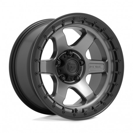 ALU disky Fuel Fuel D752 BLOCK disk 18x9 5x127 71.5 ET20, Matte gunmetal | race-shop.sk