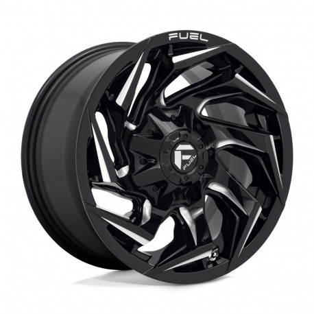 ALU disky Fuel Fuel D753 REACTION disk 17x9 5x114.3/5x127 78.1 ET-12, Gloss black | race-shop.sk