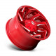 ALU disky Fuel Fuel D754 REACTION disk 15x8 5x114.3/5x120.65 72.56 ET-18, Candy red | race-shop.sk
