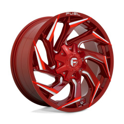Fuel D754 REACTION disk 20x9 8x180 124.2 ET20, Candy red