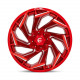 ALU disky Fuel Fuel D754 REACTION disk 22x12 8x180 124.2 ET-44, Candy red | race-shop.sk