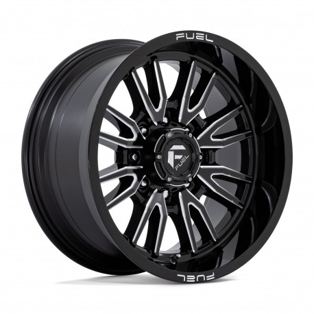 ALU disky Fuel Fuel D761 CLASH disk 20x10 8x170 125.1 ET-18, Gloss black | race-shop.sk
