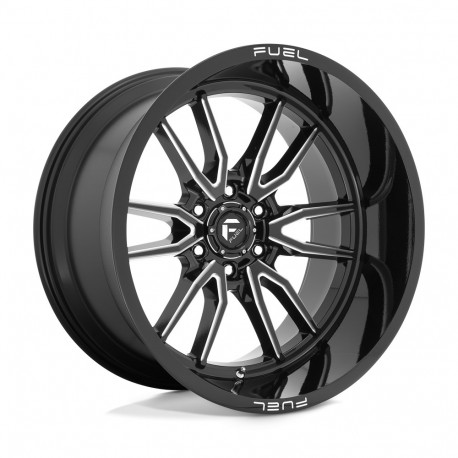 ALU disky Fuel Fuel D761 CLASH disk 22x12 6x135 87.1 ET-44, Gloss black | race-shop.sk