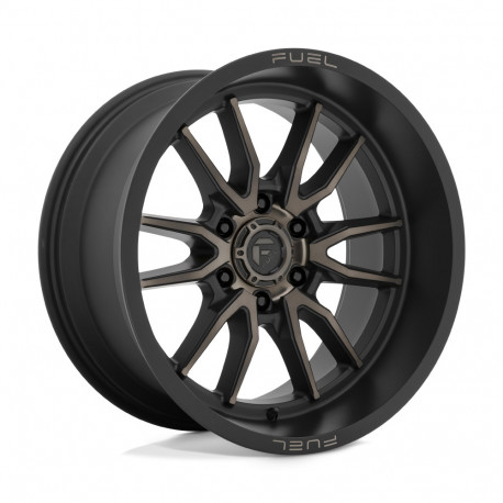 ALU disky Fuel Fuel D762 CLASH disk 18x9 6x139.7 106.1 ET-12, Matte black | race-shop.sk