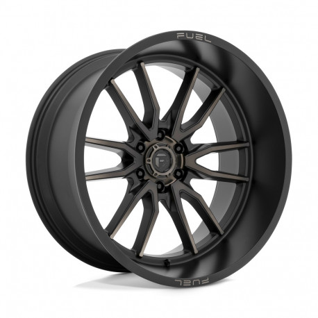 ALU disky Fuel Fuel D762 CLASH disk 24x12 6x135 87.1 ET-44, Matte black | race-shop.sk