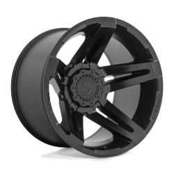 Fuel D763 SFJ disk 22x14 5x127/5x139.7 87.1 ET-75, Matte black
