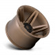 ALU disky Fuel Fuel D765 SFJ disk 22x14 5x127/5x139.7 87.1 ET-75, Matte bronze | race-shop.sk
