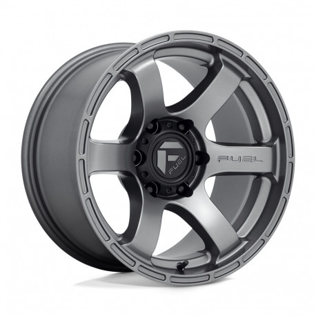 ALU disky Fuel Fuel D767 RUSH disk 18x9 5x127 71.5 ET1, Matte gun metal | race-shop.sk