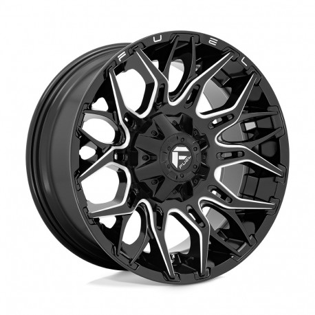 ALU disky Fuel Fuel D769 TWITCH disk 20x9 6x114.3/6x139.7 78.1 ET1, Gloss black | race-shop.sk