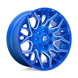 Fuel D770 TWITCH disk 22x12 8x180 124.2 ET-44, Anodized blue