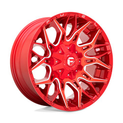 Fuel D771 TWITCH disk 22x12 8x180 124.2 ET-44, Candy red