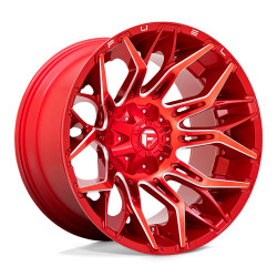 Fuel D771 TWITCH disk 22x12 5x139.7/5x150 110.1 ET-44, Candy red