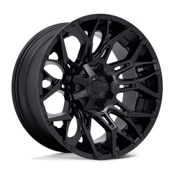 Fuel D772 TWITCH disk 22x10 8x165.1 125.1 ET-18, Black