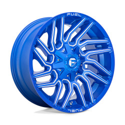 Fuel D774 TYPHOON disk 22x10 5x114.3/5x127 78.1 ET-18, Anodized blue