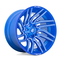 Fuel D774 TYPHOON disk 22x12 5x139.7/5x150 110.1 ET-44, Anodized blue