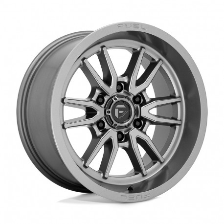 ALU disky Fuel Fuel D789 CLASH disk 17x9 6x114.3 66.06 ET1, Gunmetal | race-shop.sk
