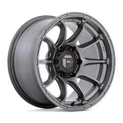 Fuel D793 VARIANT disk 17x9 6x139.7 106.1 ET1, Matte gunmetal