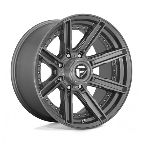 ALU disky Fuel Fuel D710 ROGUE PLATINUM disk 20x10 8x165.1 125.1 ET-18, Gunmetal | race-shop.sk