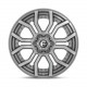 ALU disky Fuel Fuel D713 RAGE PLATINUM disk 22x10 8x170 125.1 ET-18, Gunmetal | race-shop.sk