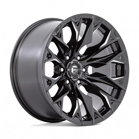 ALU disky Fuel Fuel D803 FLAME disk 20x9 8x165.1 125.1 ET1, Gloss black | race-shop.sk