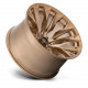 ALU disky Fuel Fuel D805 FLAME disk 22x12 6x139.7 106.1 ET-44, Platinum bronze | race-shop.sk