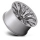 ALU disky Fuel Fuel D806 FLAME disk 20x10 6x139.7 106.1 ET-18, Platinum | race-shop.sk