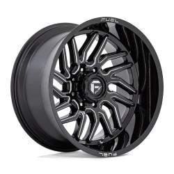 Fuel D807 HURRICANE disk 22x12 5x127 71.5 ET-44, Gloss black