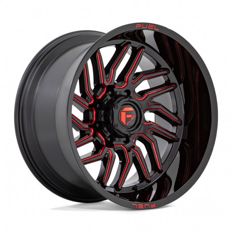 ALU disky Fuel Fuel D808 HURRICANE disk 20x10 8x170 125.1 ET-18, Gloss black | race-shop.sk