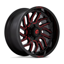 Fuel D808 HURRICANE disk 20x10 6x135 87.1 ET-18, Gloss black