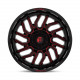 ALU disky Fuel Fuel D808 HURRICANE disk 20x10 6x135 87.1 ET-18, Gloss black | race-shop.sk